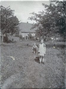 Schneidmühle um 1930 von hinten