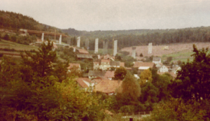 Römershag 1965 Bau Talbrücke A7 © Dr. Kurt Schunck